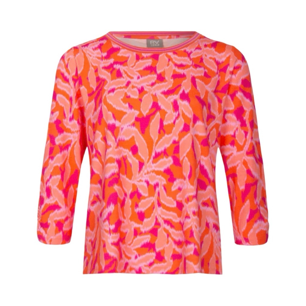 Rabe Abstract Botanical Print Top